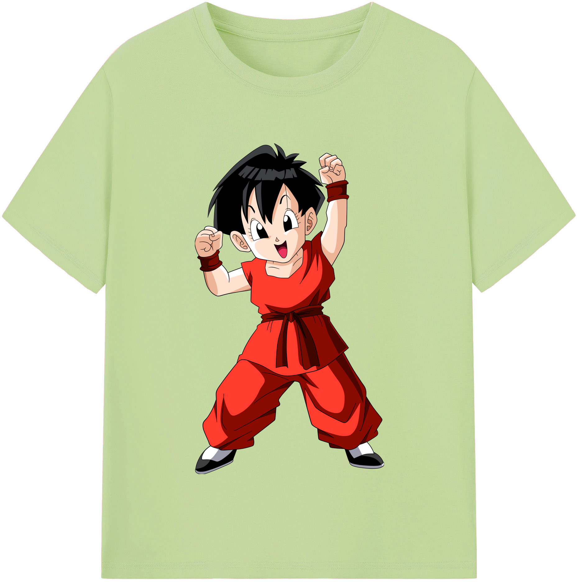 （画像用） ドラゴンボール パン DRAGON BALL Pan 綿100％半袖Tシャツ（フロントプリント）